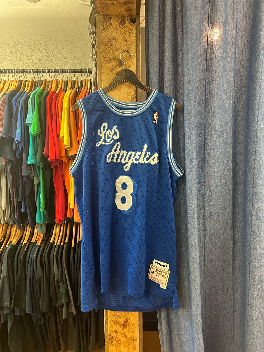 Kobe Bryant 8 Los Angeles Lakers Blue Jersey